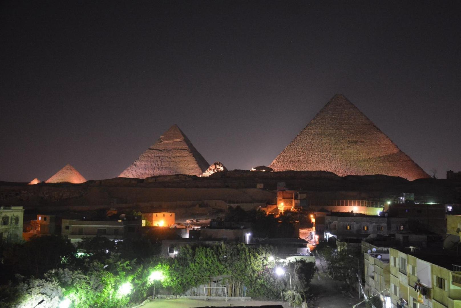 Pyramids Show Hotel Kafret el-Gabal Eksteriør bilde