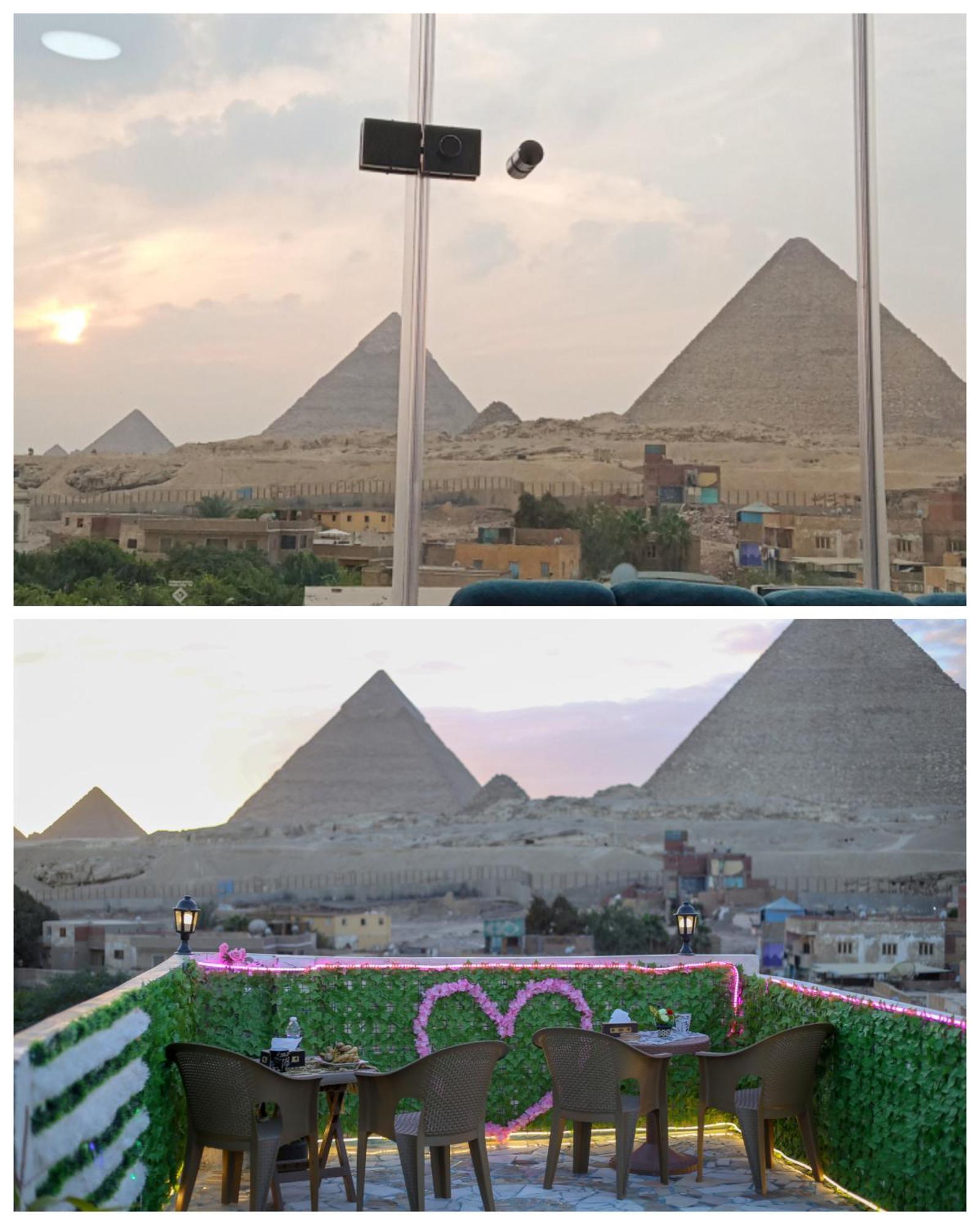 Pyramids Show Hotel Kafret el-Gabal Eksteriør bilde