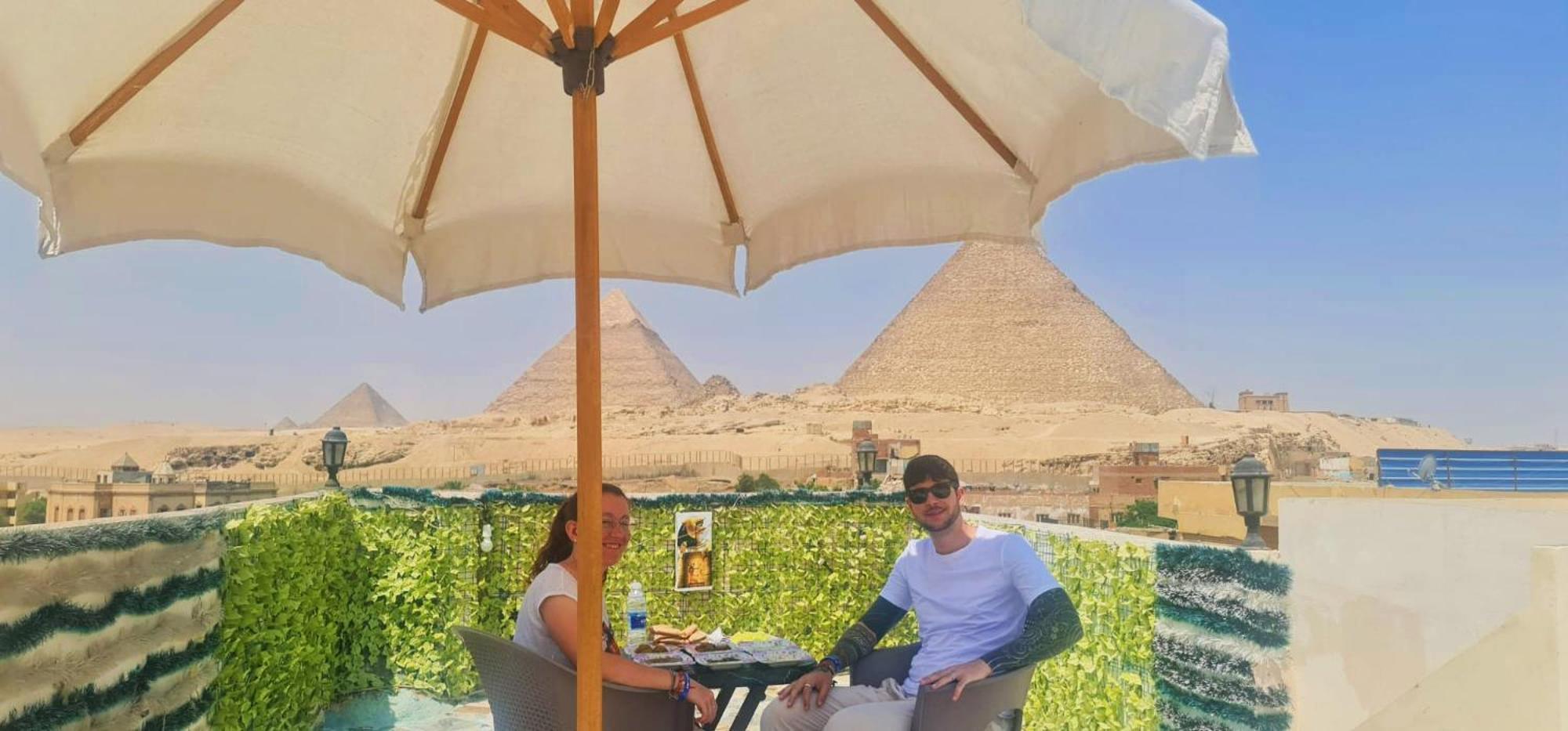 Pyramids Show Hotel Kafret el-Gabal Eksteriør bilde